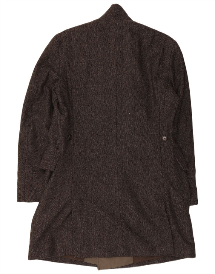 Muški kaput Hugo Boss s dvorednim kopčanjem EU 50, velika siva riblja kost