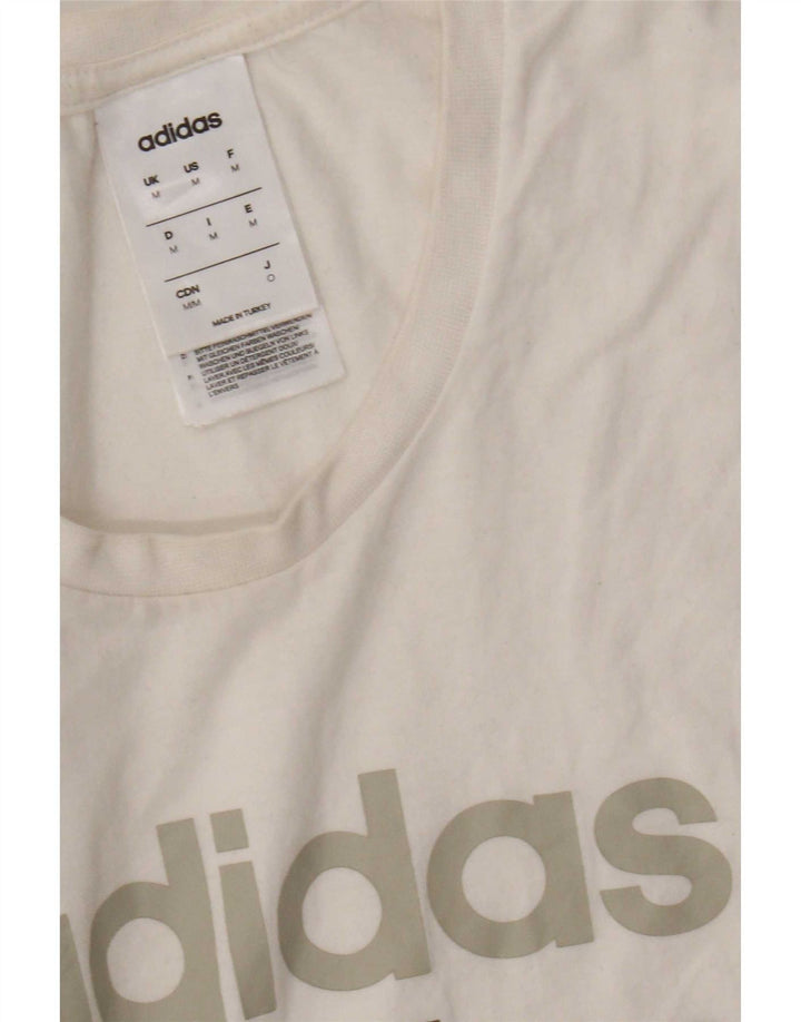Adidas muška majica kratkih rukava srednje veličine, bijeli pamuk