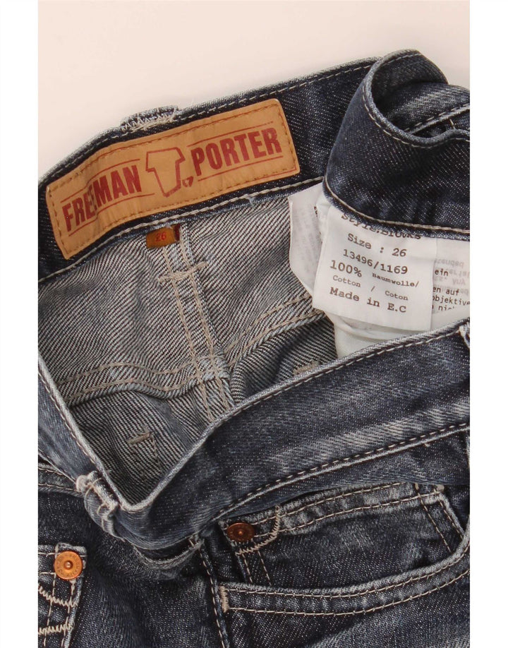 Ženske traperice Freeman T. Porter Bootcut W26 L31 plavi pamuk