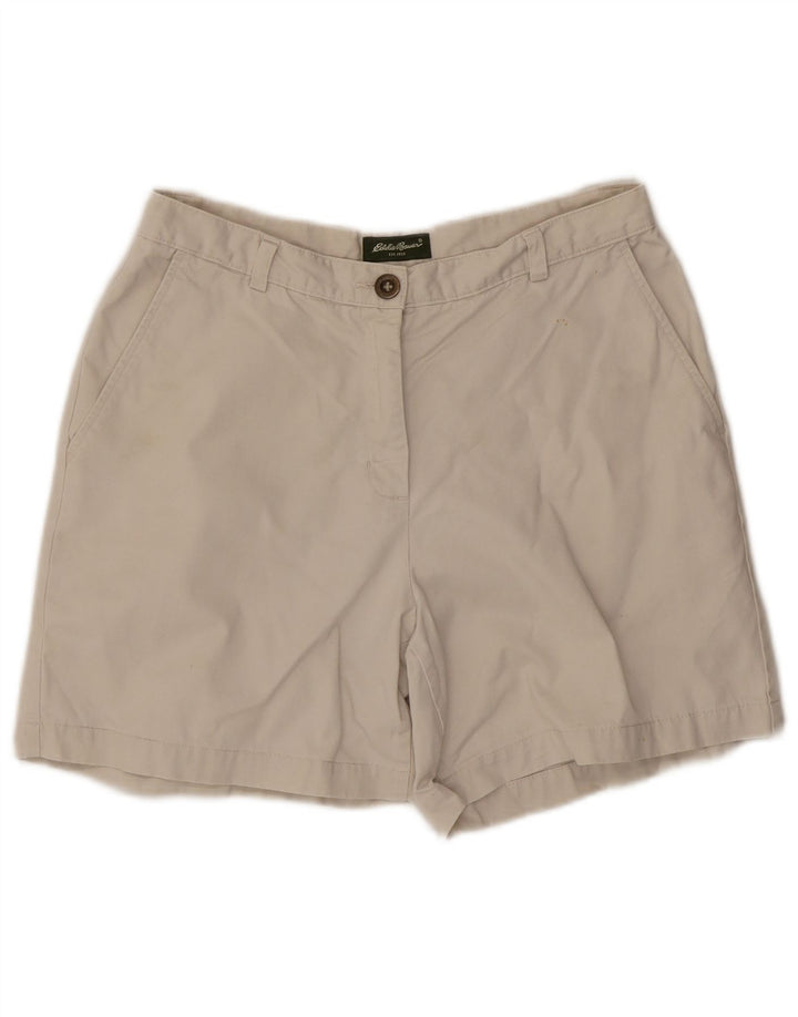 Eddie Bauer Ženske chino kratke hlače US 10 Large W30 Bijele