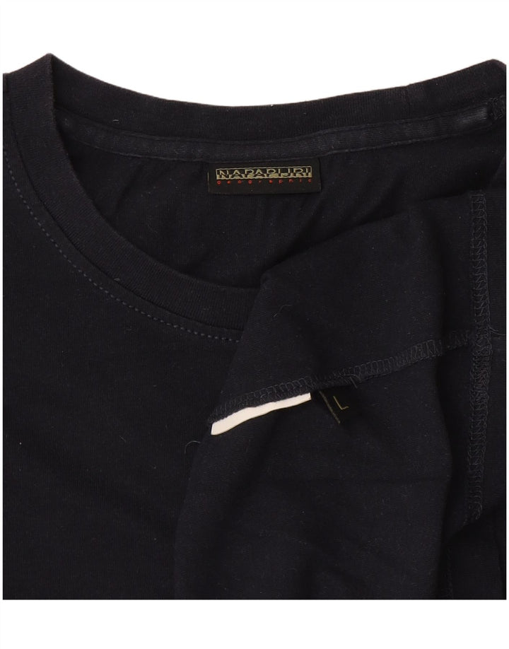 Napapijri muška majica dugih rukava velika mornarsko plava