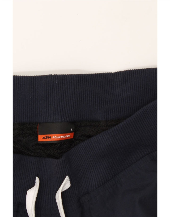 KTM Womens Graphic Tracksuit Trousers Large  Black Polyester Vintage KTM and Second-Hand KTM from Messina Hembry 