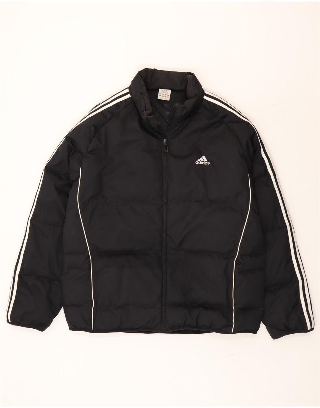 Adidas muška podstavljena jakna UK 42 XL crni poliester