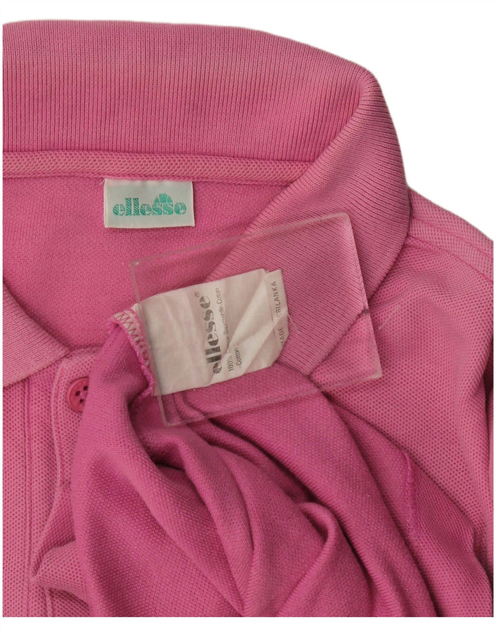 Ellesse muška polo majica Large Pink Cotton
