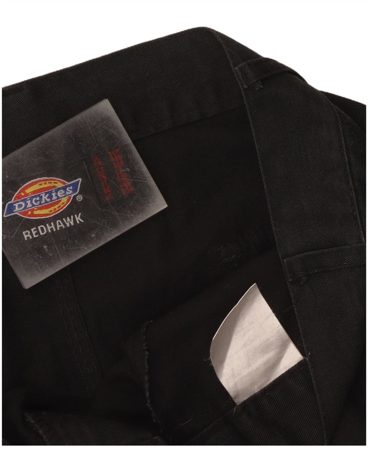 Dickies muške Redhawk ravne kargo hlače W36 L30 crni poliester
