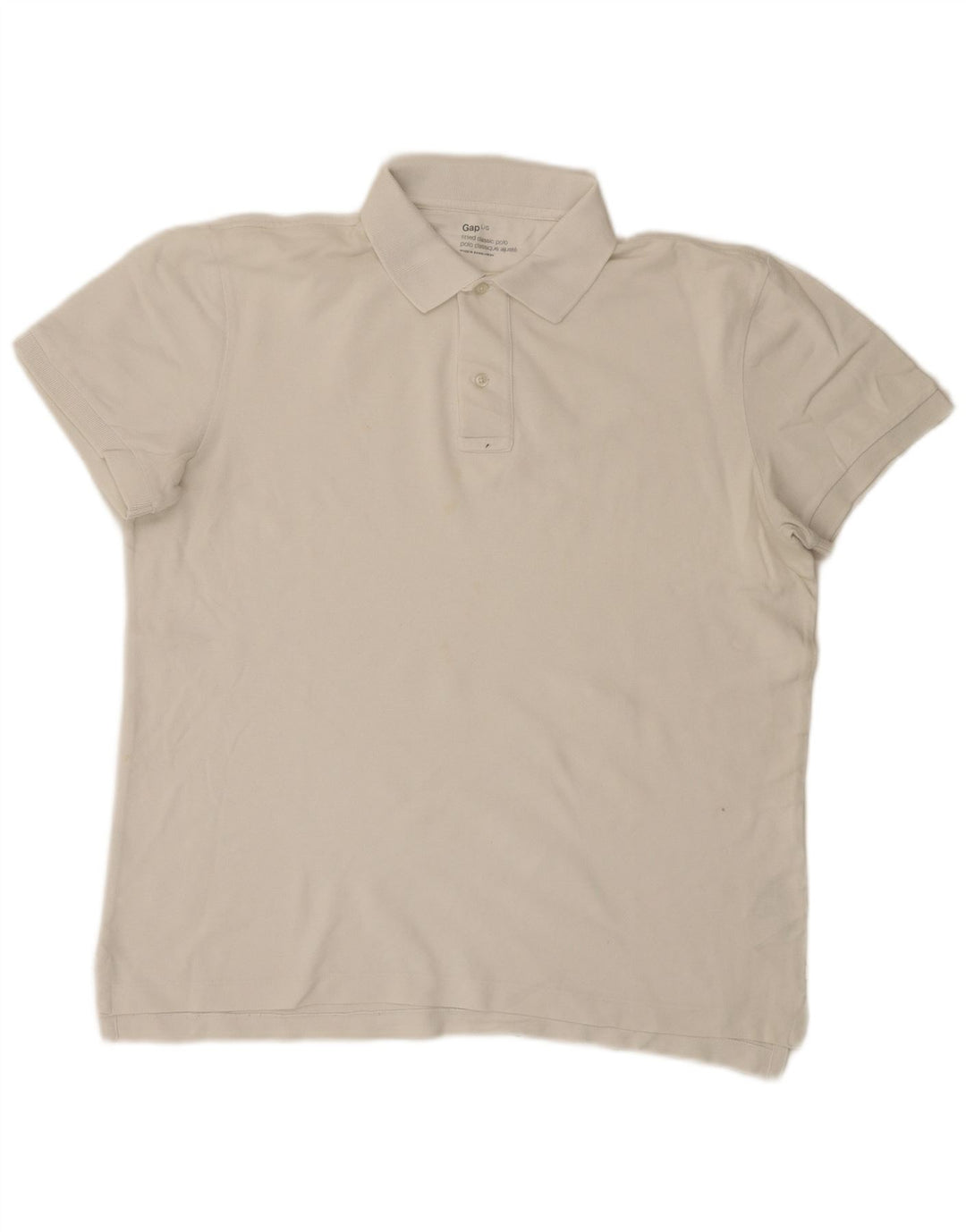 Gap muška polo majica velika bijela pamučna