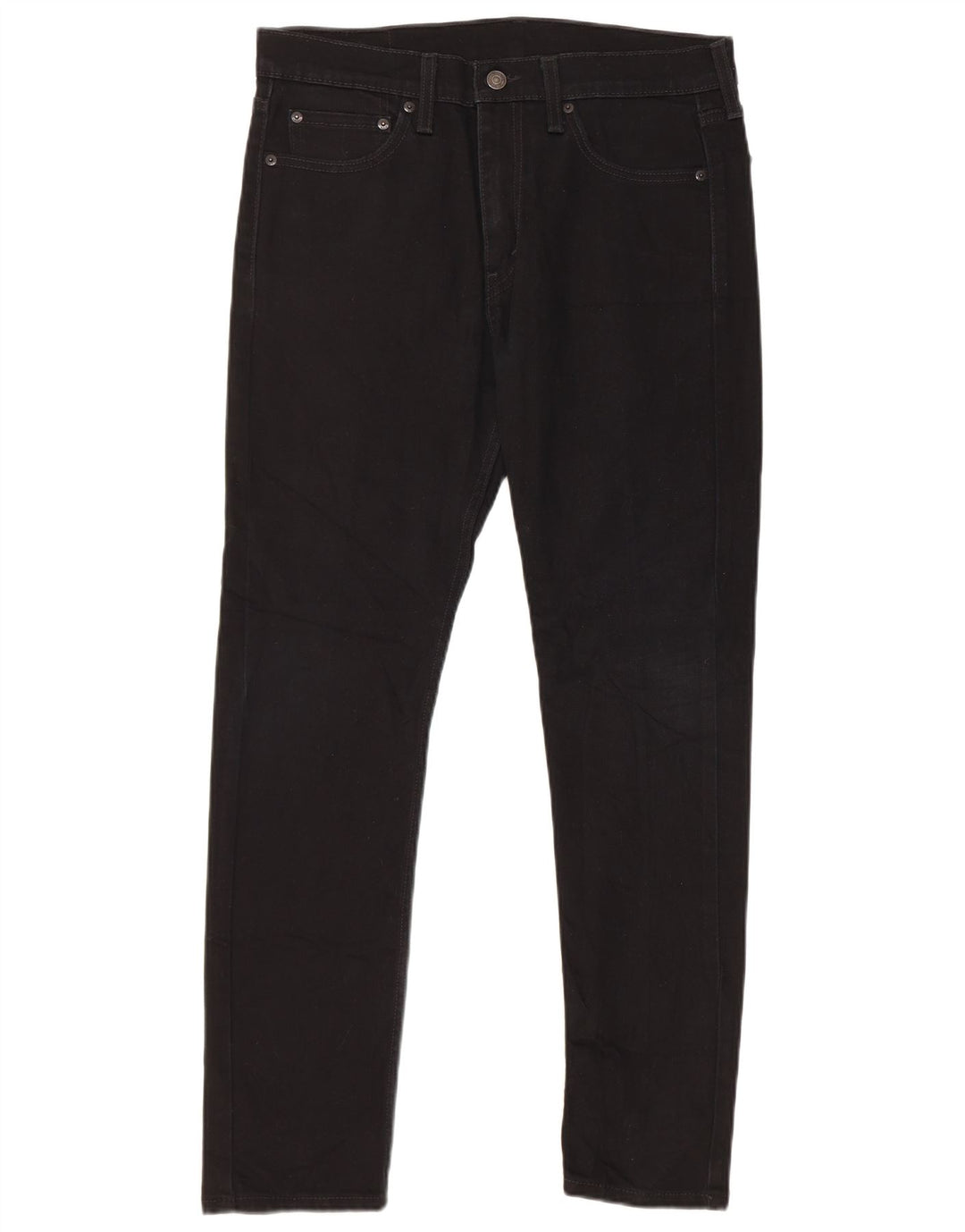 Levi's ženske uske traperice W32 L30 crni pamuk