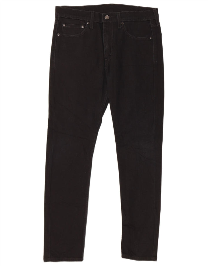 Levi's ženske uske traperice W32 L30 crni pamuk