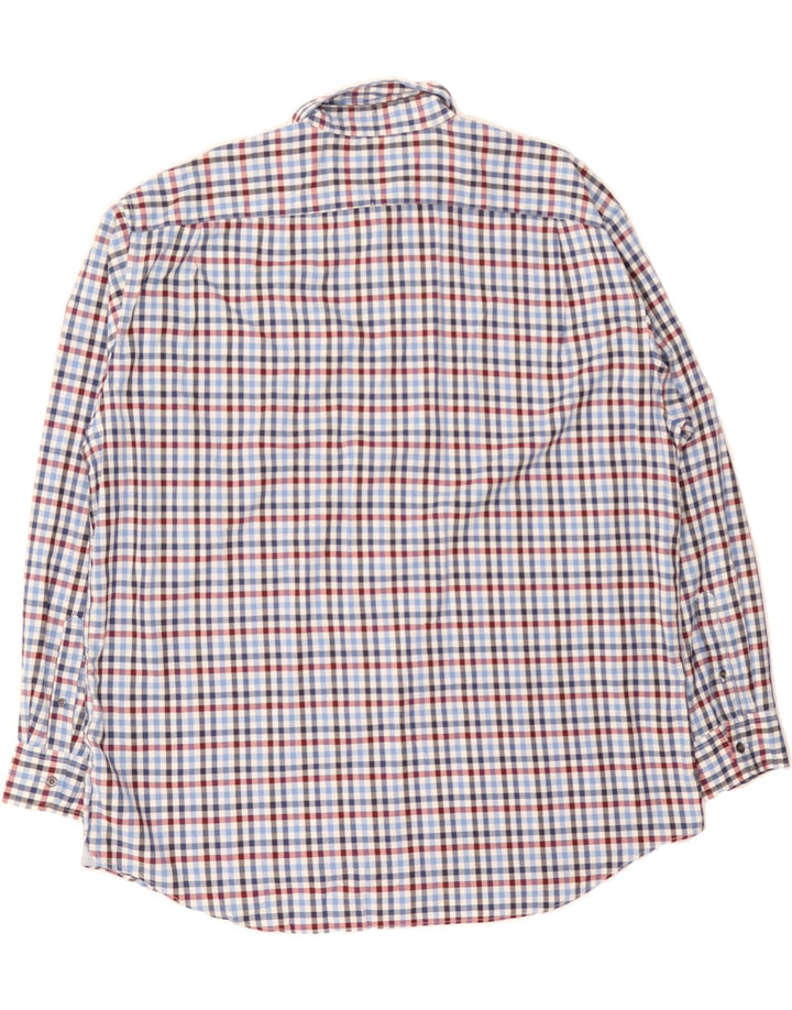 NAUTICA Mens Shirt 2XL Multicoloured Gingham Cotton Vintage Nautica and Second-Hand Nautica from Messina Hembry 