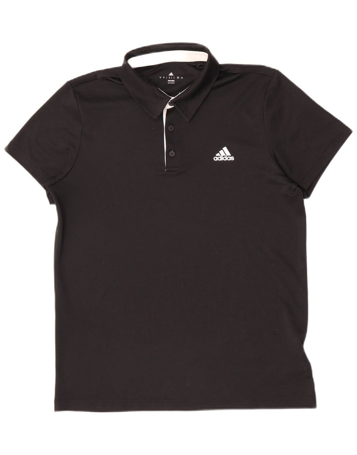 Adidas muška polo majica Climalite velika crna poliesterska