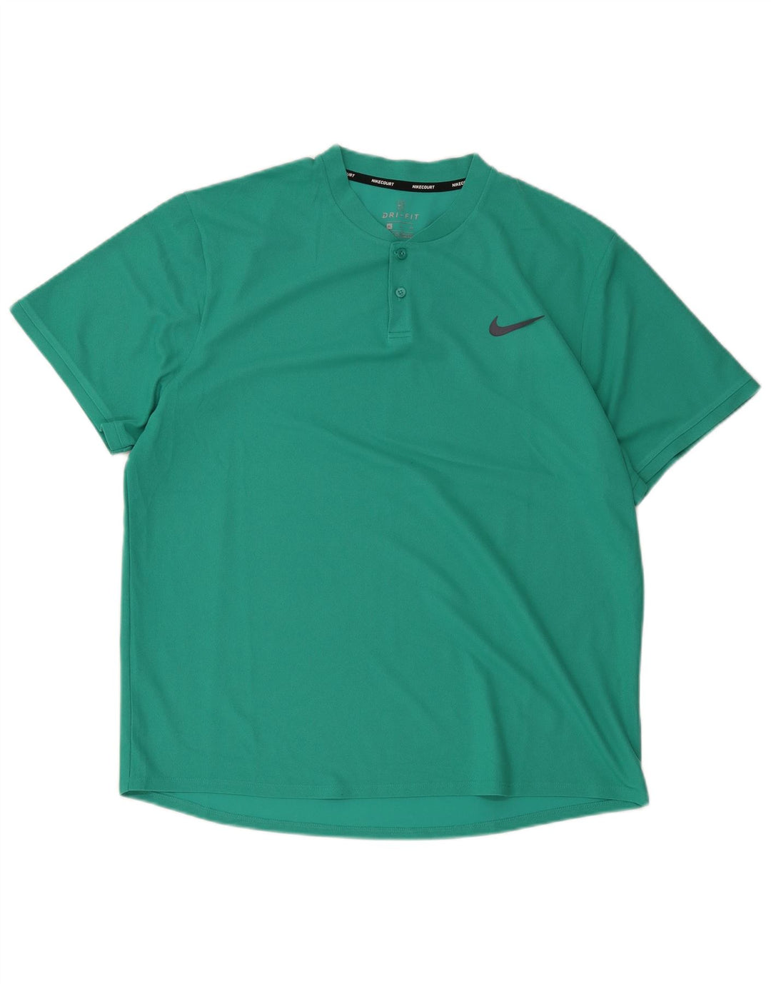 Nike Dri Fit majica kratkih rukava XL zeleni poliester
