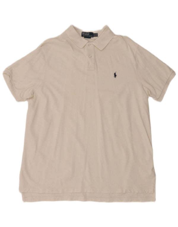Polo Ralph Lauren muška košulja prilagođenog kroja 2XL bijeli pamuk