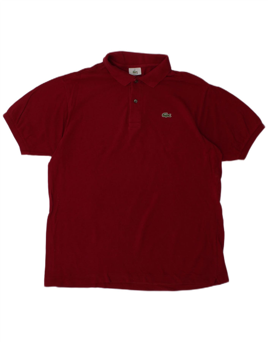 LACOSTE Muška polo majica, veličina 6 XL, kestenjasti pamuk