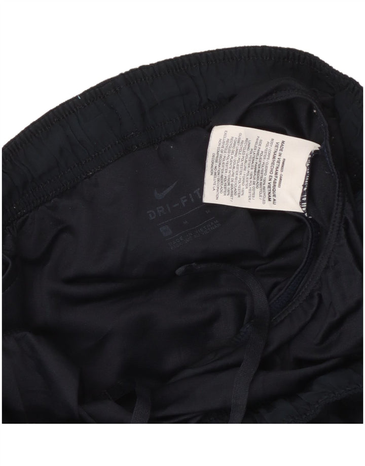 NIKE Ženske Dri Fit Sportske kratke hlače UK 14 Medium tamnoplavi poliester