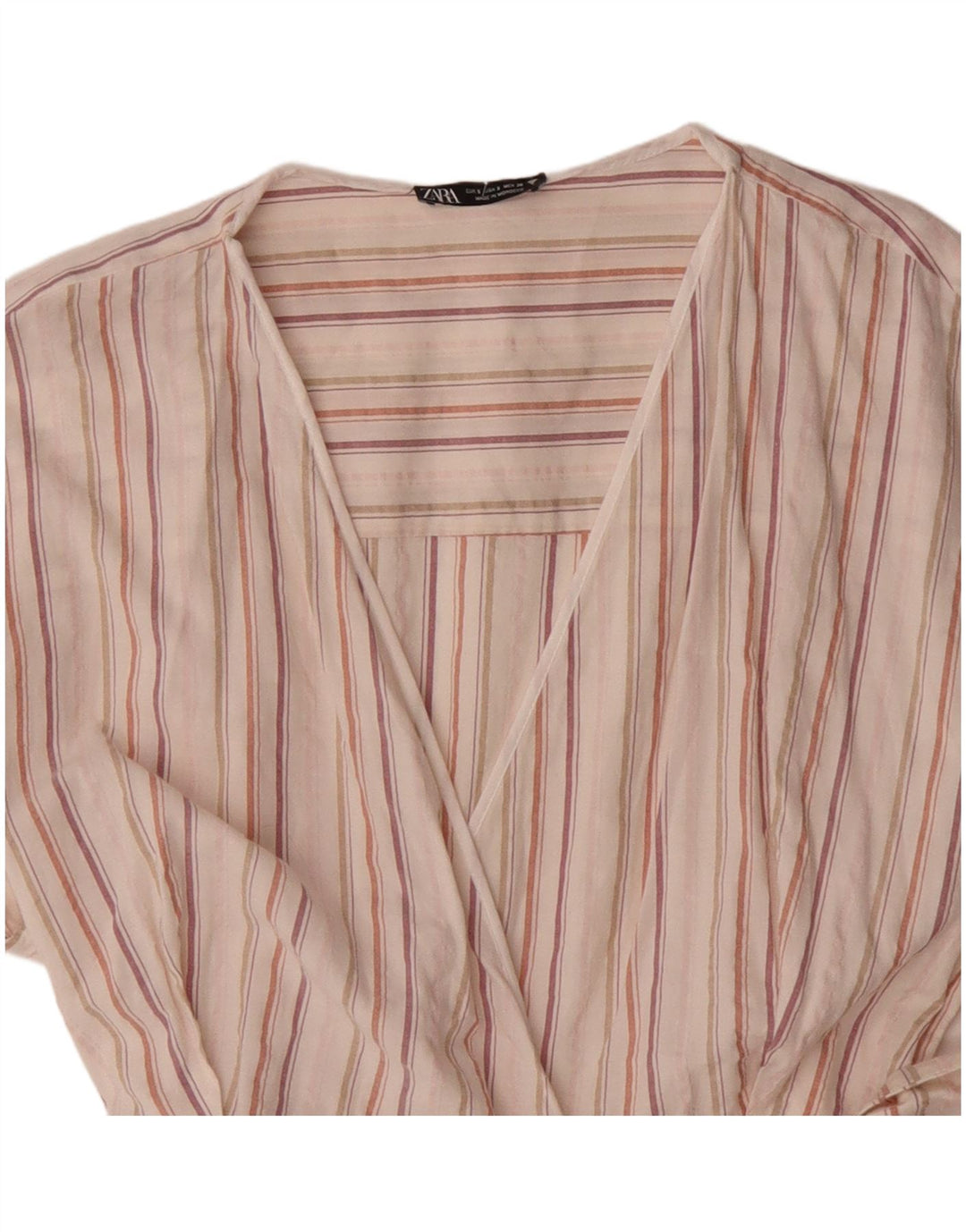 ZARA ženski kombinezon za igru UK 10 Small Off White Striped