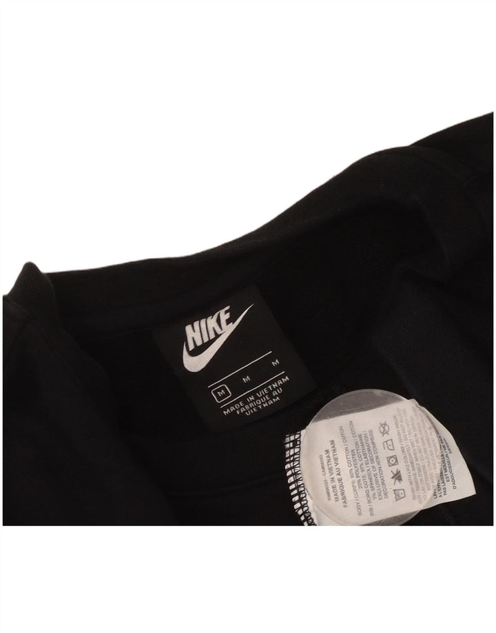 NIKE Ženska prevelika skraćena majica s motivima UK 14 srednje crna