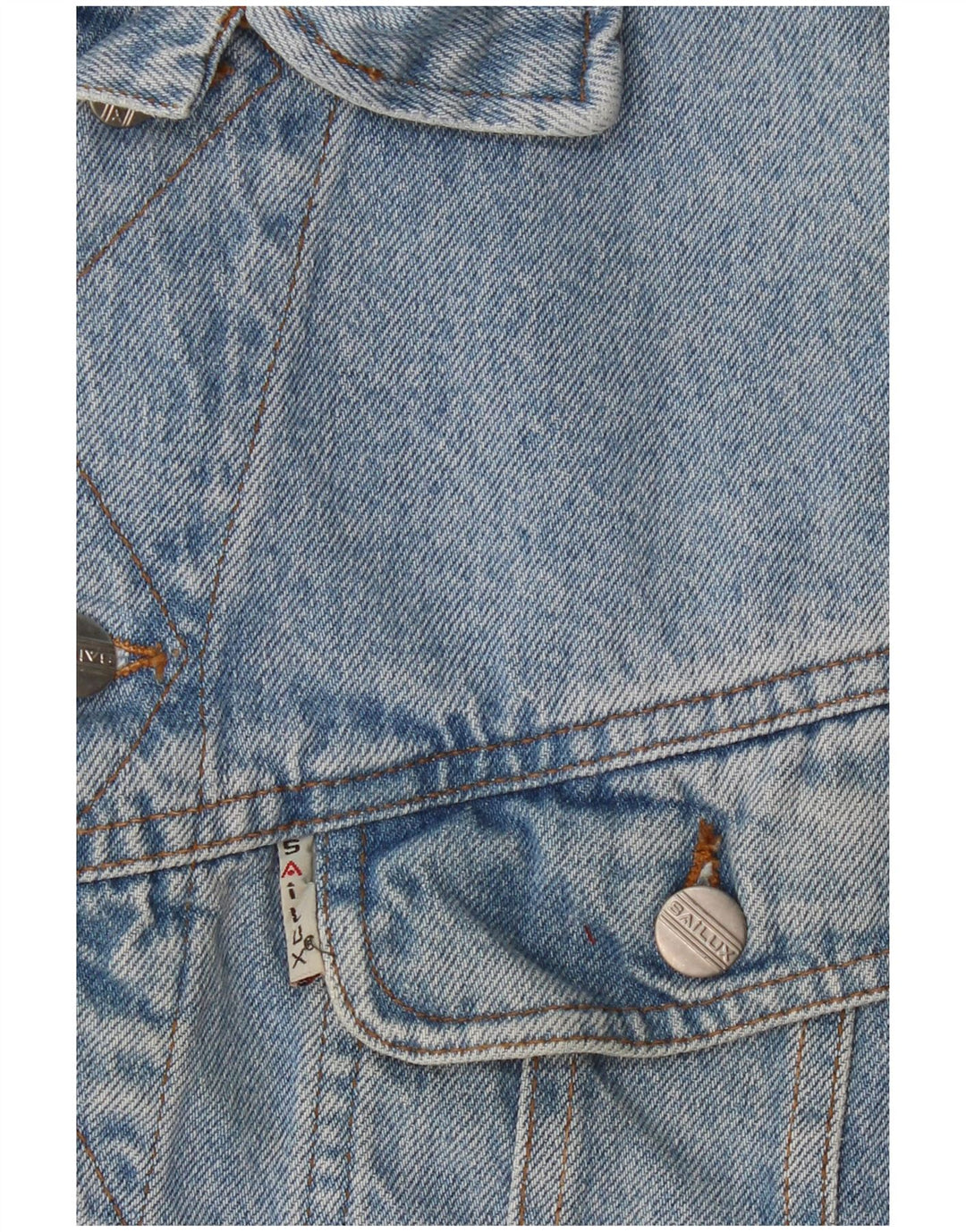 Vintage muška traper majica UK 36 Small Blue