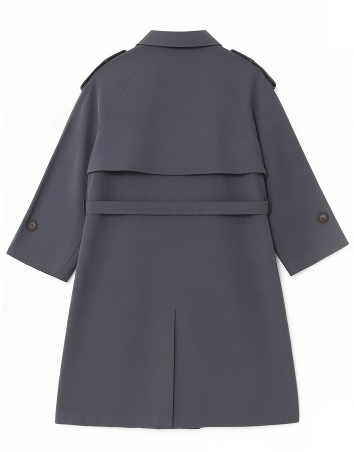 Zara ženski preveliki baloner 3/4 rukava UK 10 Small Gray