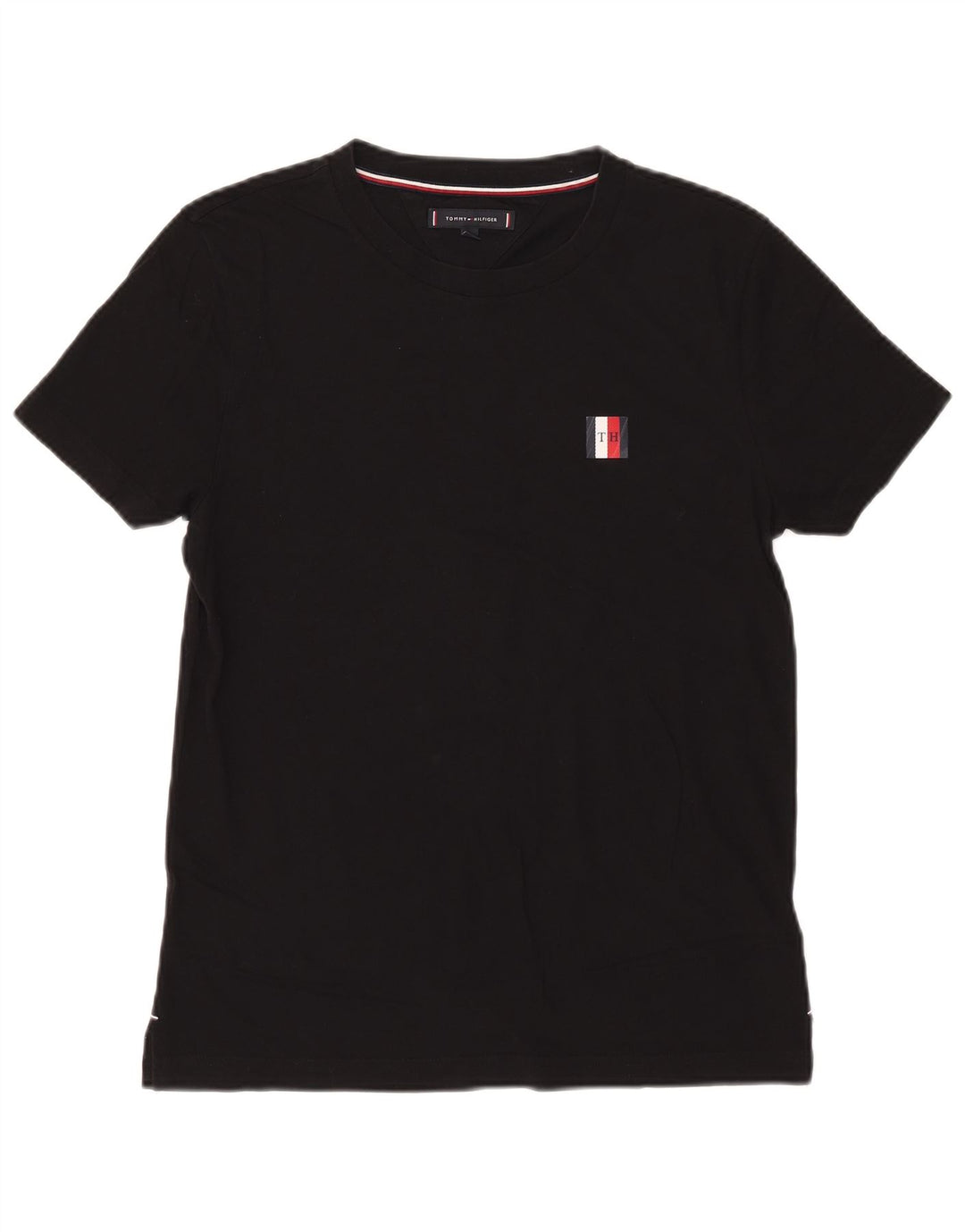 Tommy Hilfiger muška majica kratkih rukava srednji crni pamuk