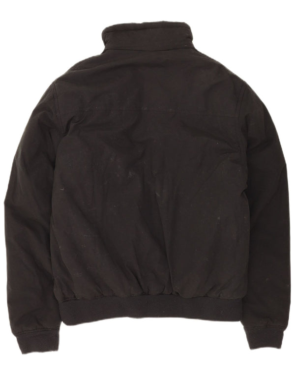 ASICS muška vjetrovka jakna UK 40 velika crna pamuk