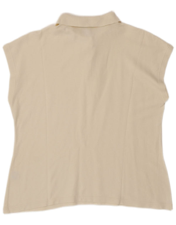 FILA ženska polo majica bez rukava IT 54 2XL sivo bijeli pamuk