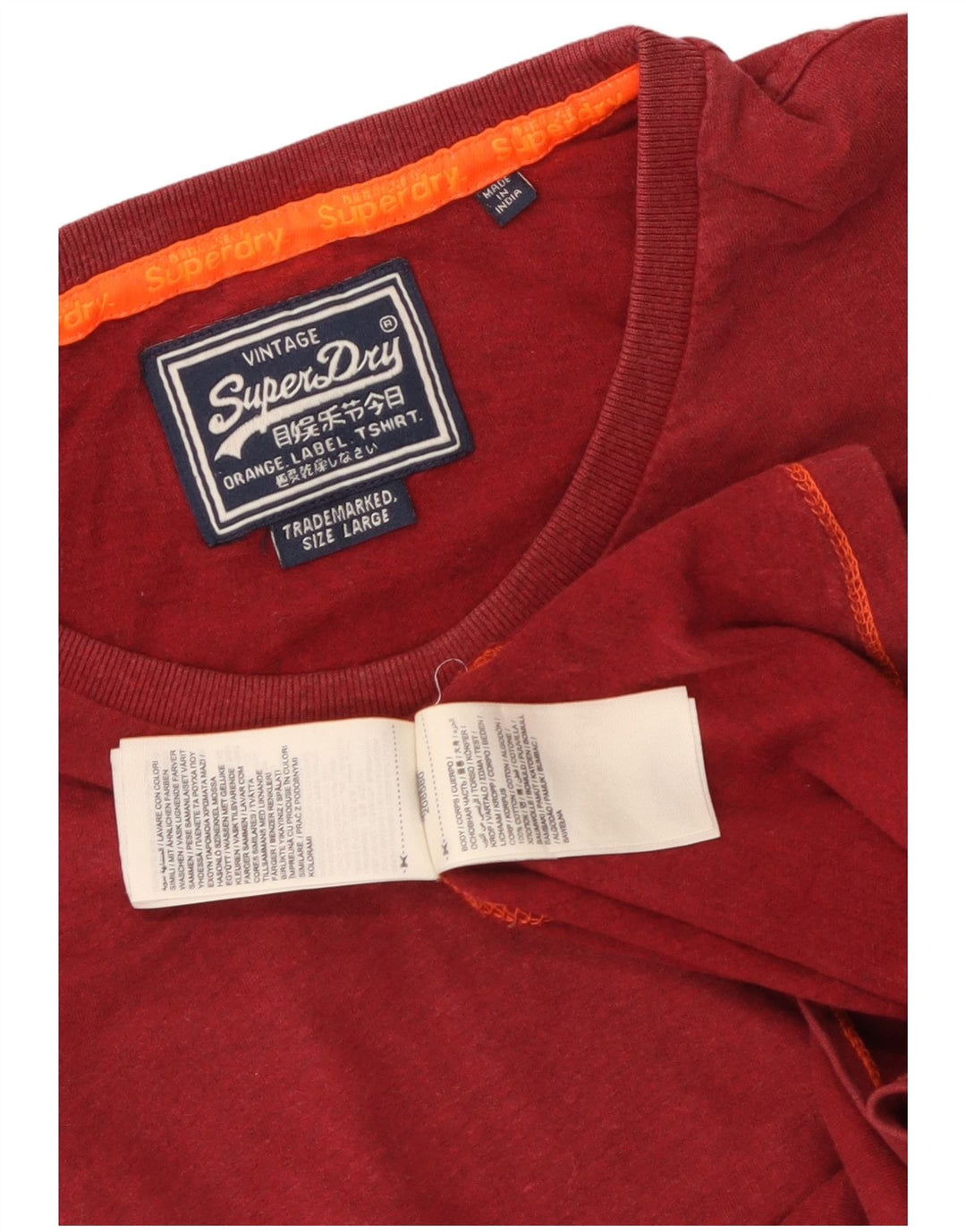 Superdry muška majica kratkih rukava Veliki crveni pamuk