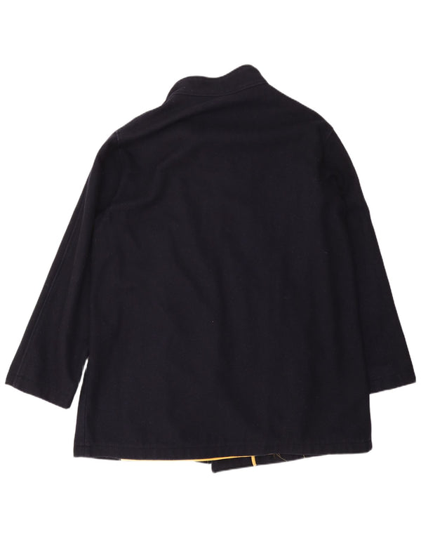 MARINA YACHTING Muški kaput s dvorednim kopčanjem IT 56 3XL tamnoplava vuna