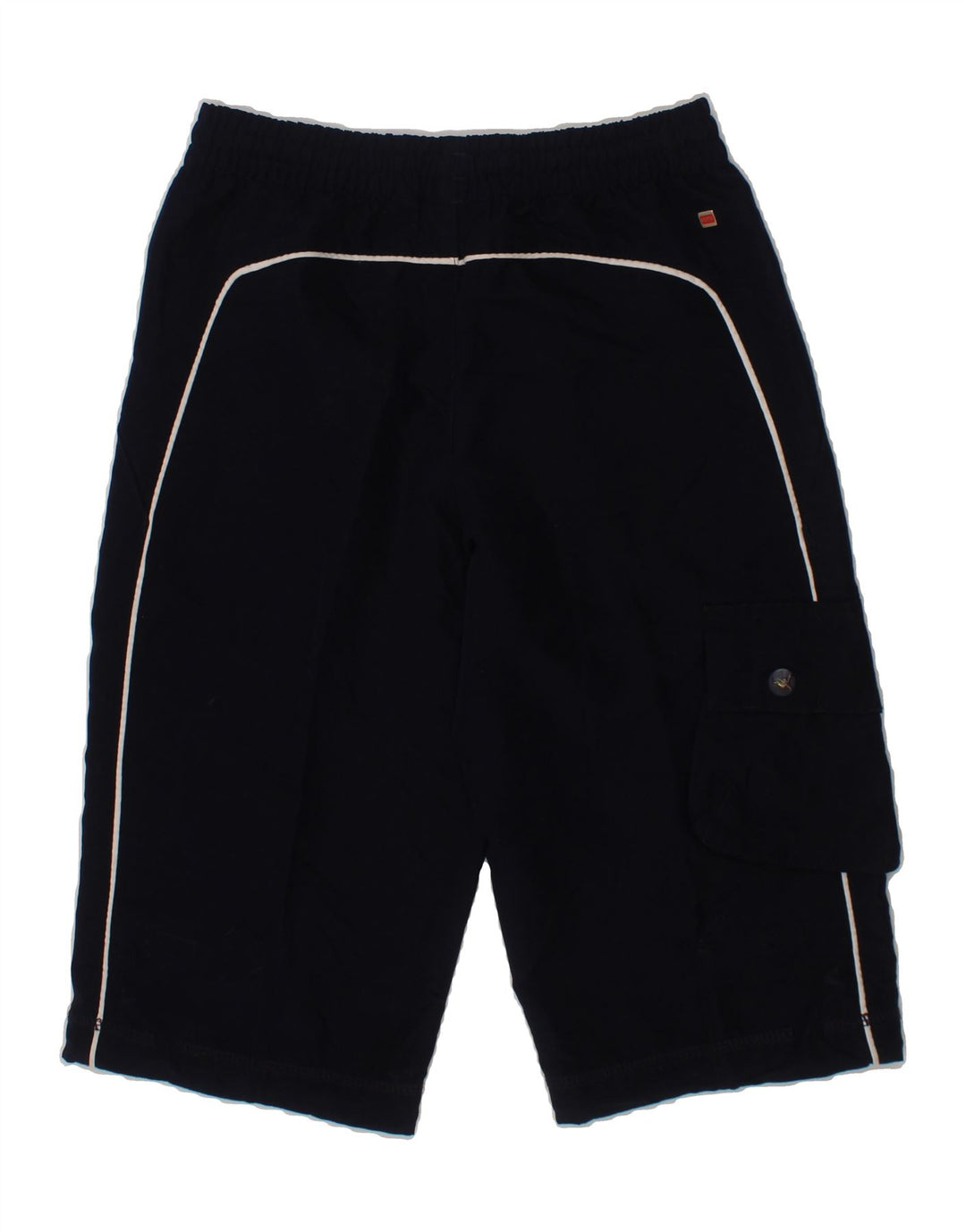 PUMA Boys Bermuda Sport Shorts 7-8 Years Small Navy Blue Vintage Puma and Second-Hand Puma from Messina Hembry 