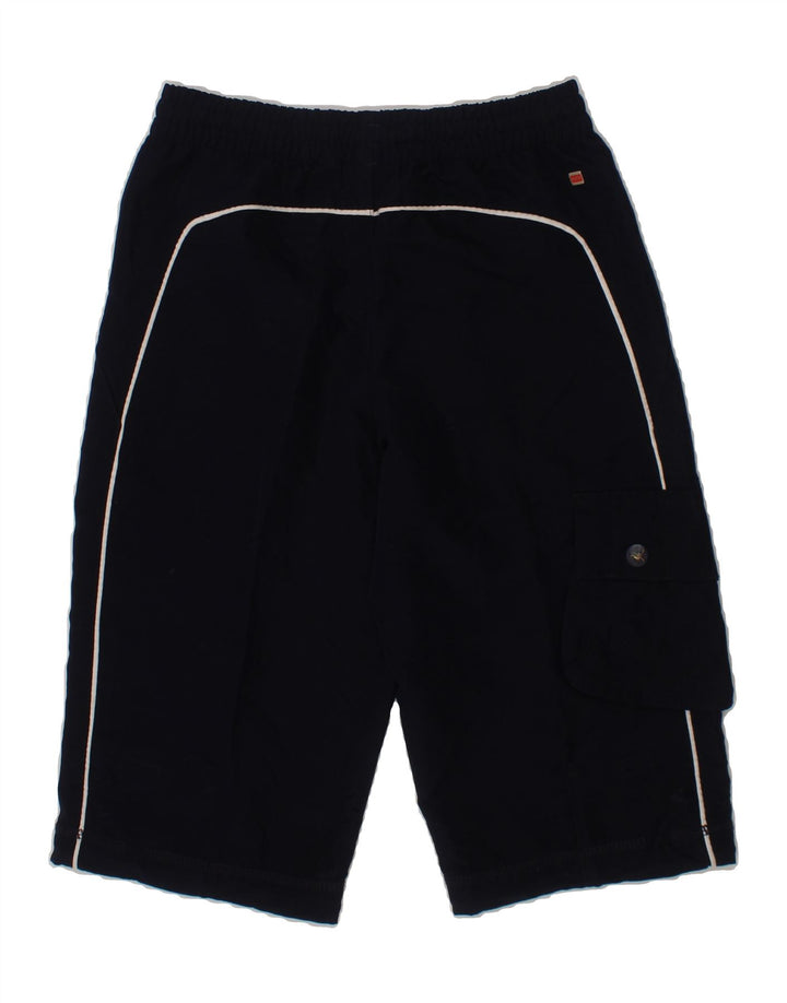 PUMA Boys Bermuda Sport Shorts 7-8 Years Small Navy Blue Vintage Puma and Second-Hand Puma from Messina Hembry 