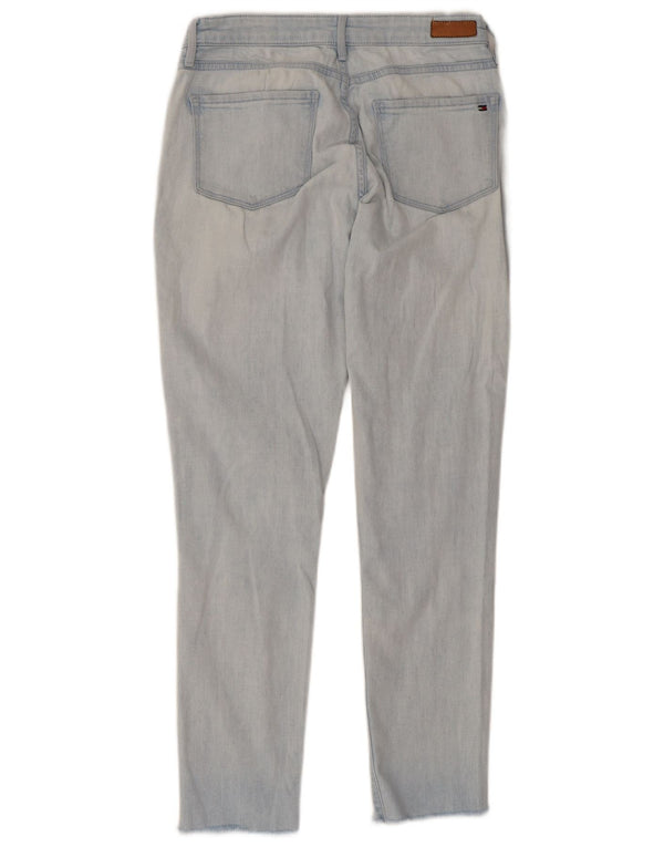 Tommy Hilfiger Womens Como RW Skinny Jegging traperice W27 L27 Blue Cotton