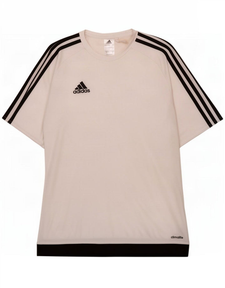 Adidas muška majica Climalite Mali bijeli poliester u boji