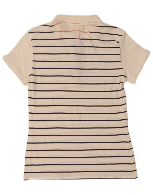 Champion Girls Heritage Fit polo majica 13-14 godina XL na bijele pruge
