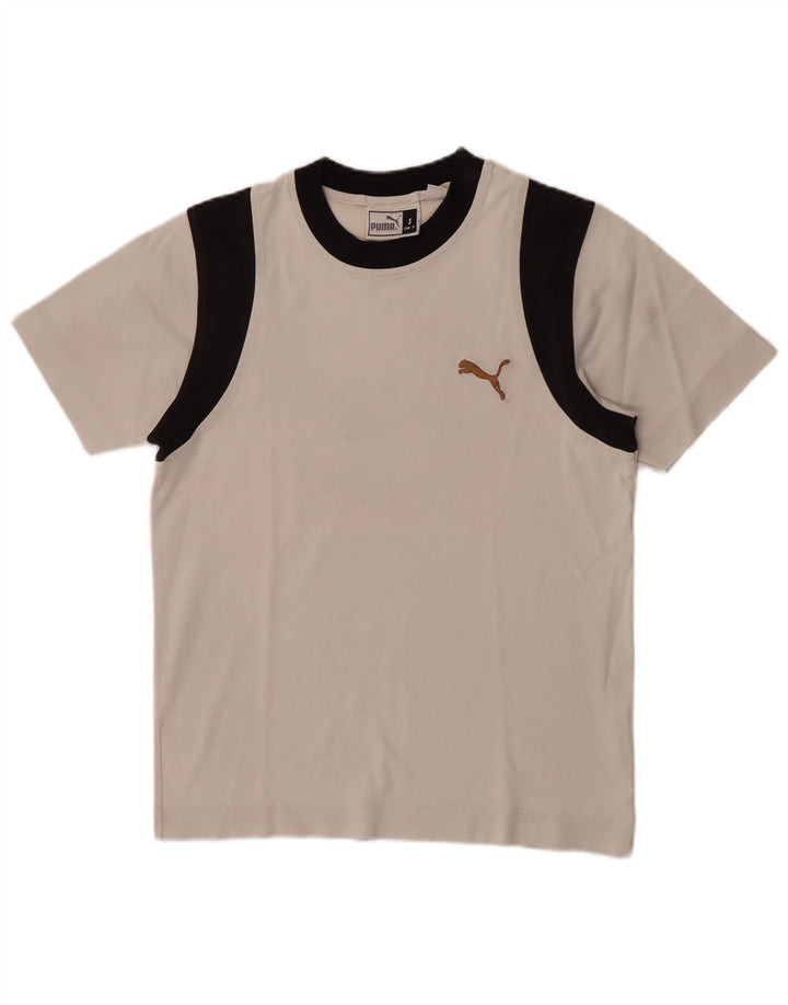Puma muška majica kratkih rukava Small White Colourblock