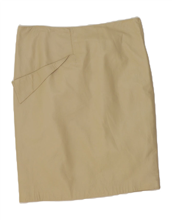 VINTAGE Womens 2 Piece Skirt Set UK 14 Medium W36  Beige Vintage Vintage and Second-Hand Vintage from Messina Hembry 