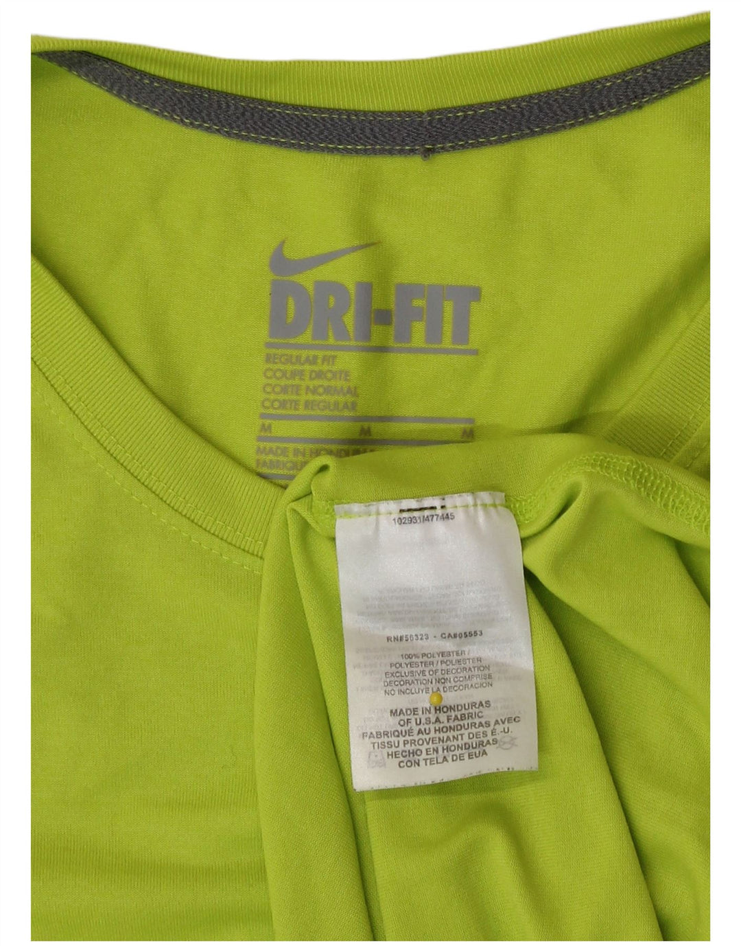 Nike Ženska majica Dri Fit Regular Fit dugih rukava UK 14 Srednje zelena