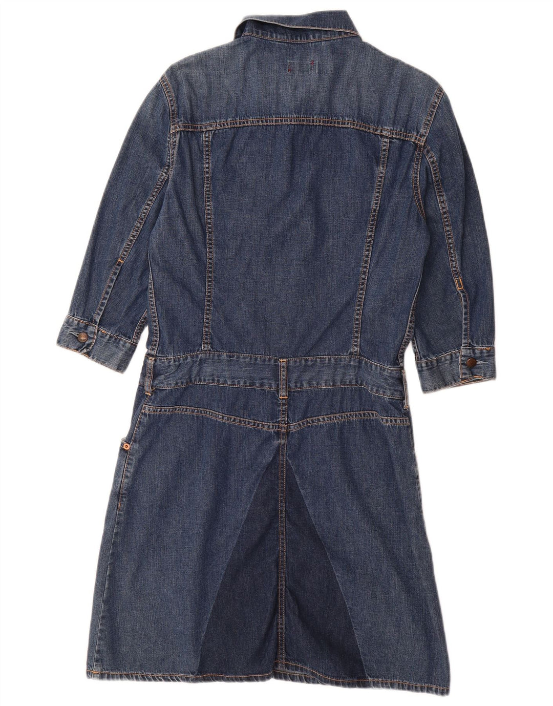 LEVI'S Pulover traper haljina za djevojčice 3/4 rukava 11-12 godina srednje plava