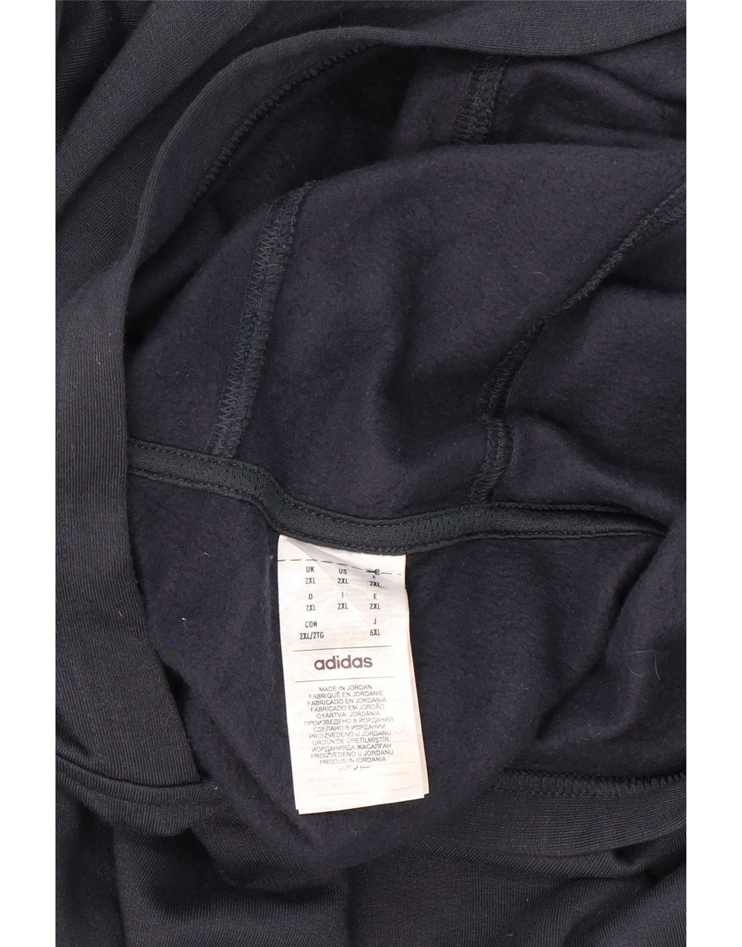 Adidas muška majica s kapuljačom 2XL tamnoplavi poliester
