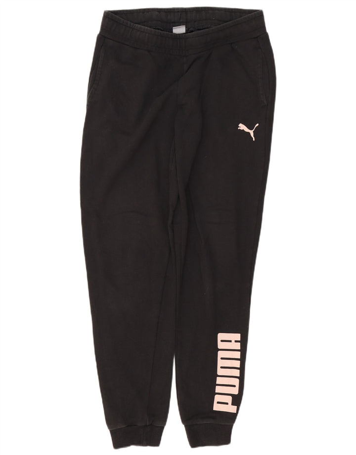 PUMA Ženske trenirke s grafičkim motivima Joggers UK 14 srednje crne