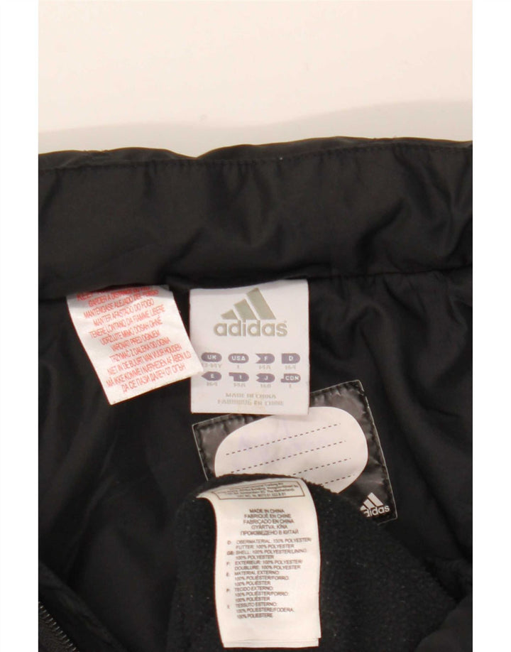 Adidas jakna s kapuljačom za dječake 13-14 godina, crna poliester