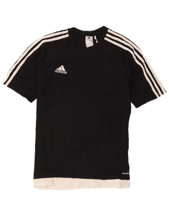 Adidas muška Climalite majica kratkih rukava Medium Black Colourblock Poliester