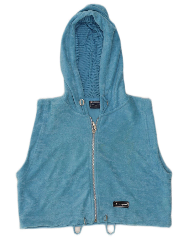 Champion ženska jakna od flisa bez rukava s kapuljačom UK 14 velika plava