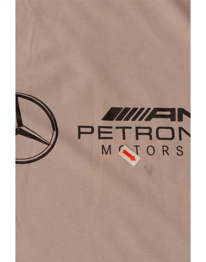 PUMA Muška majica kratkih rukava s grafičkim motivima, mali sivi pamuk