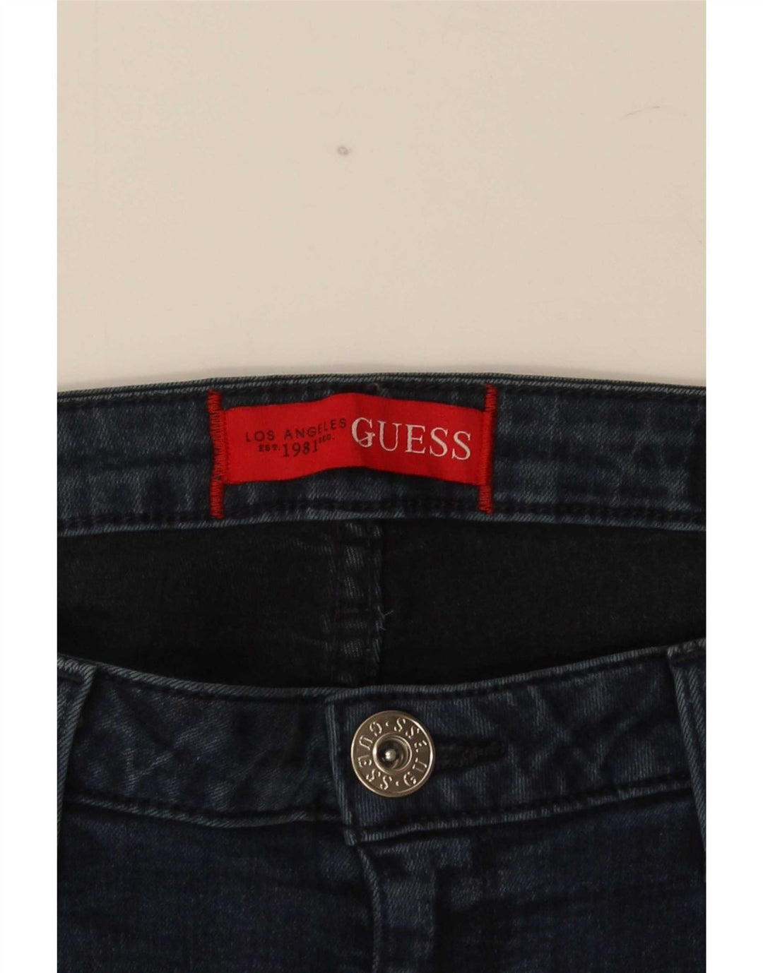 Guess ženske ravne traperice W32 L32 plave