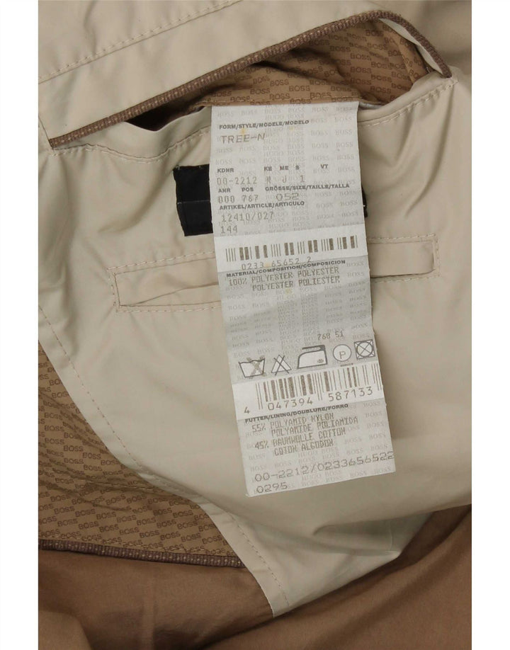 Hugo Boss muški trenč kaput EU 52 XL bež poliamid
