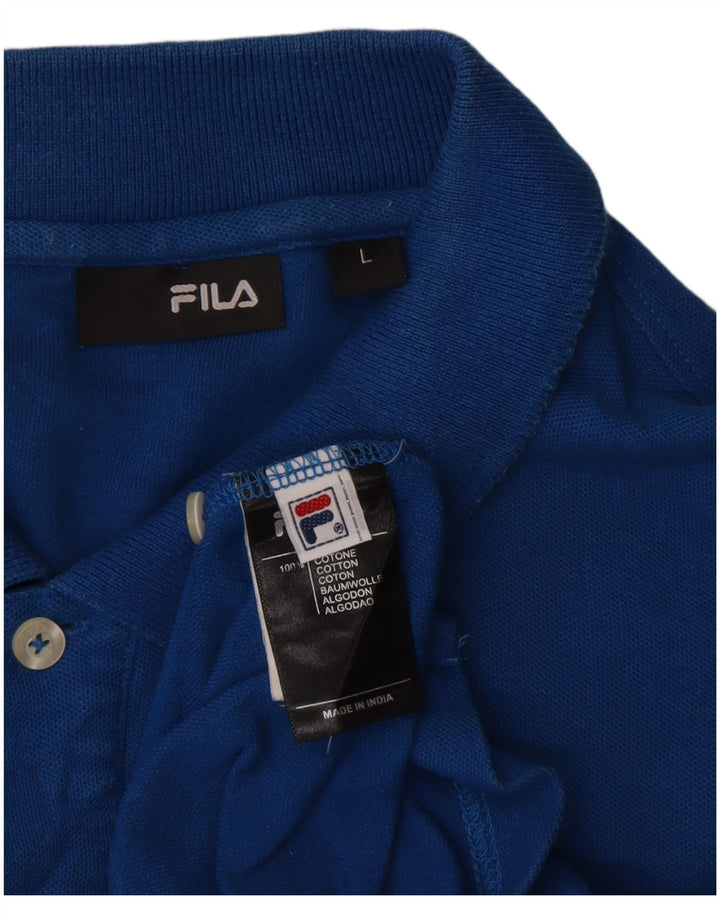 Fila muška polo majica Large Blue Cotton