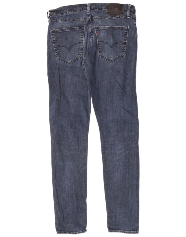 Levi's muške 512 uske traperice W34 L34 plavi pamuk