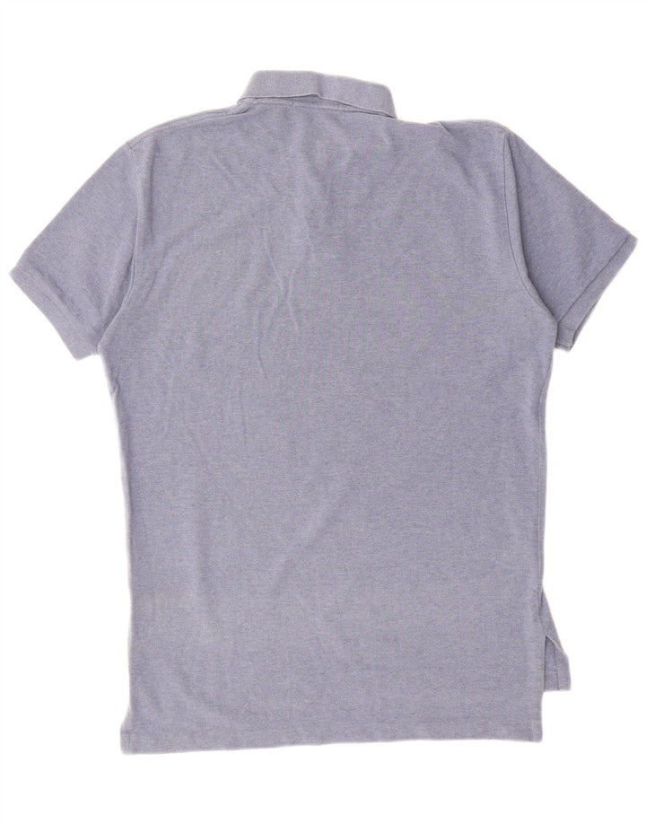 POLO RALPH LAUREN Mens Polo Shirt Medium Blue Cotton