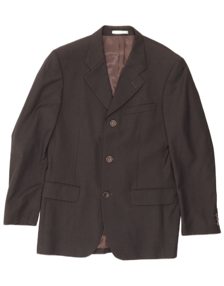 KENZO muška jakna sa 3 gumba IT 48 Srednja tamnoplava vuna