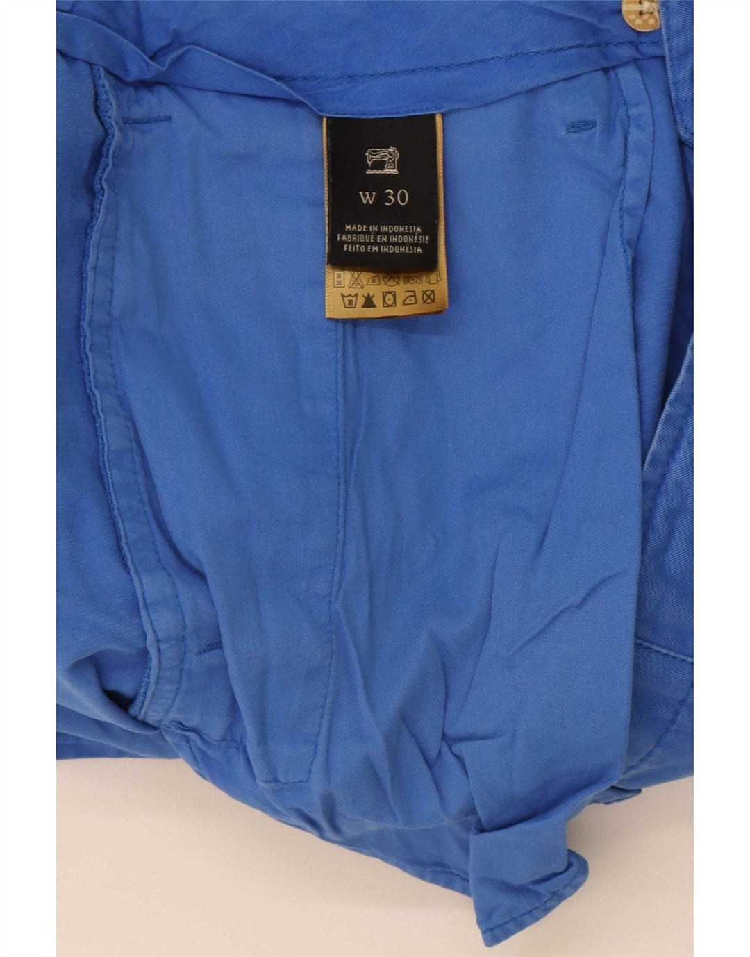 Scotch & Soda muške chino kratke hlače W30 srednje plavi pamuk