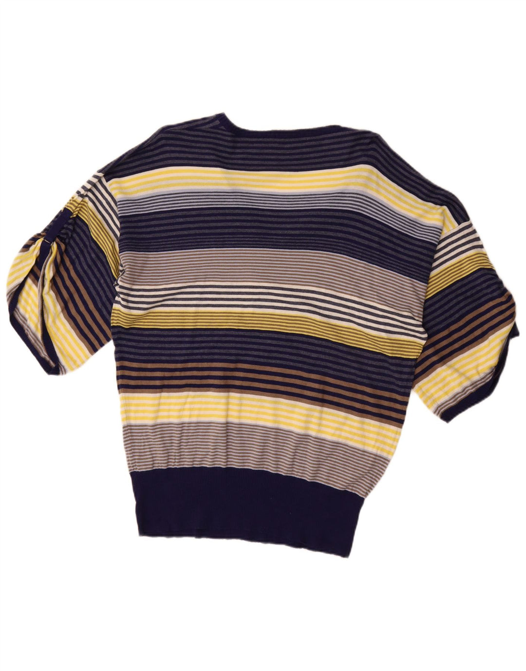 Marks & Spencer ženski džemper s v-izrezom s autographom UK 20 2XL tamnoplava